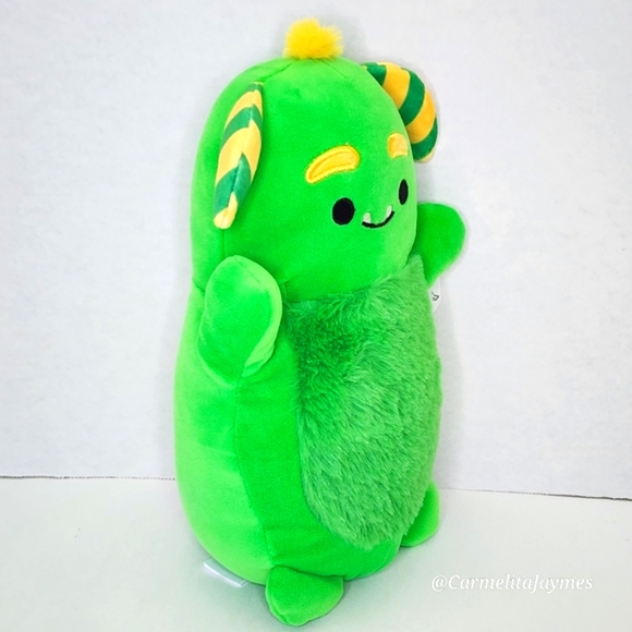 🎃 CALLUM 🧌 Green Monster HugMee Halloween 2024 Original Squishmallow ☆ NWT ☆ - Picture 6 of 8